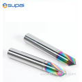 Solid Carbide Chamfer End Mill 60°90°120°